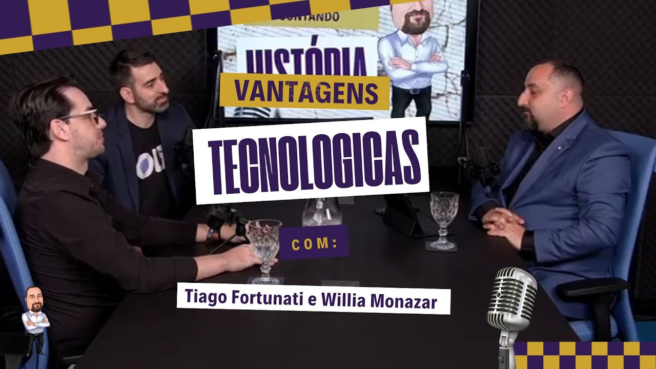 Podcast Contando Histórias | Ep 42 | Tiago Fortunati e Willia Monazar 
