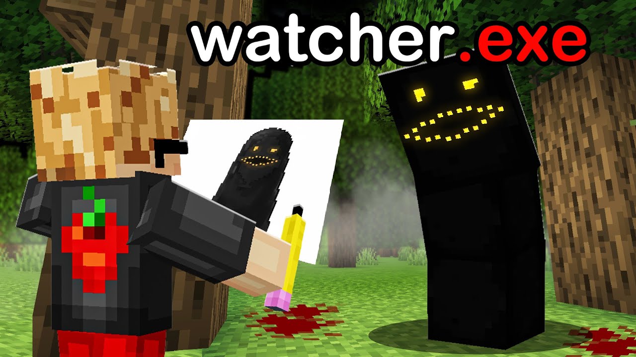 Do NOT Draw This In Minecraft... (SCARY)