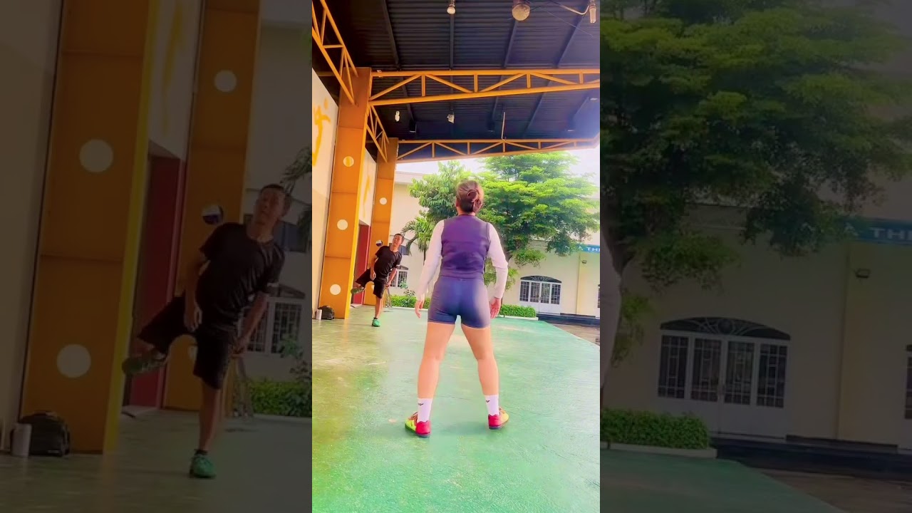 🤣🥰💕#sport #lovehealthy #nangluongtichcuc #artisticshuttlecock