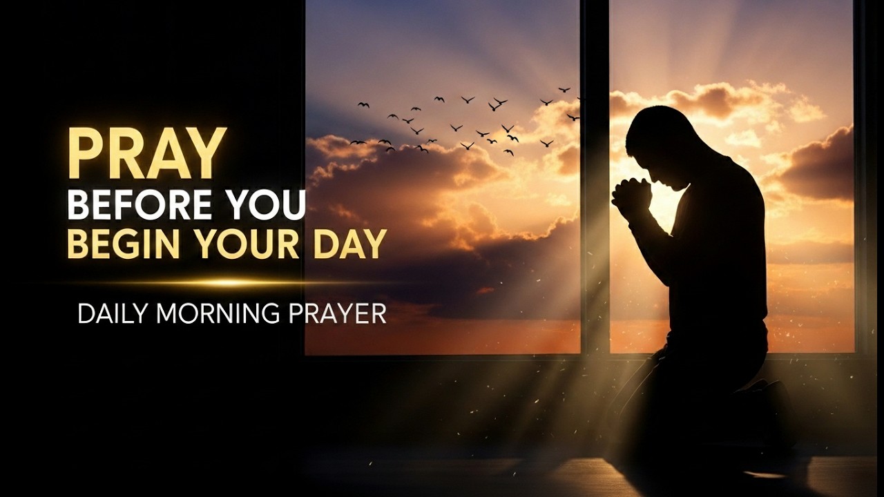 Pray Before You Begin Your Day | Daily Morning Prayer