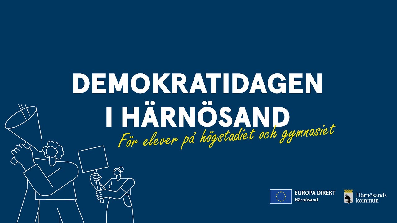 Gymnasieelever samtalar med politiker