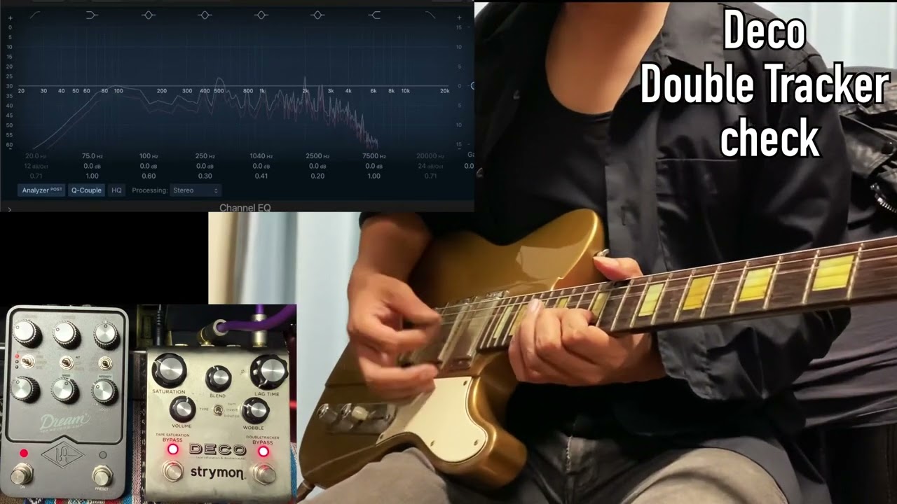 [Find a better combination] Universal Audio Dream '65 + Strymon Deco Sound Demo (No Talking)