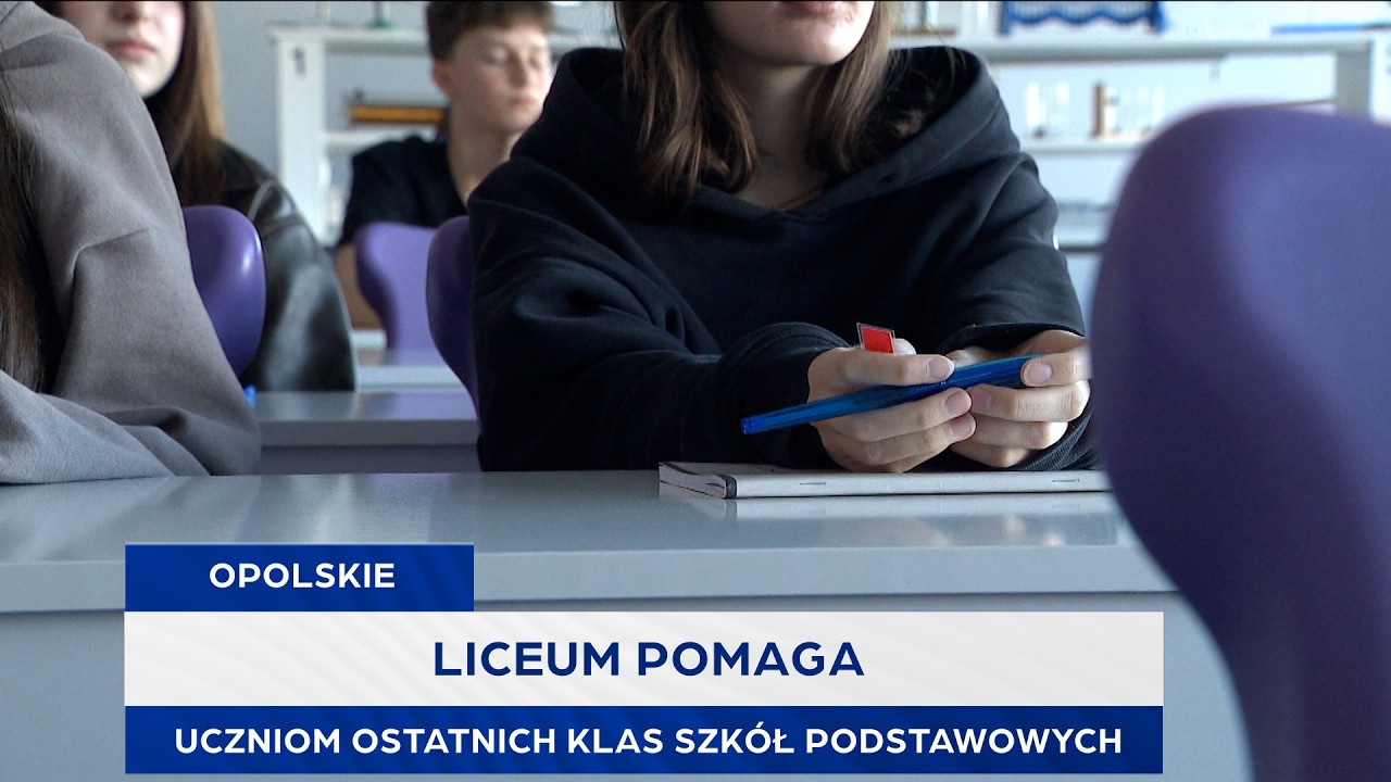 Liceum pomaga uczniom ostatnich klas szk&oacute;ł podstawowych