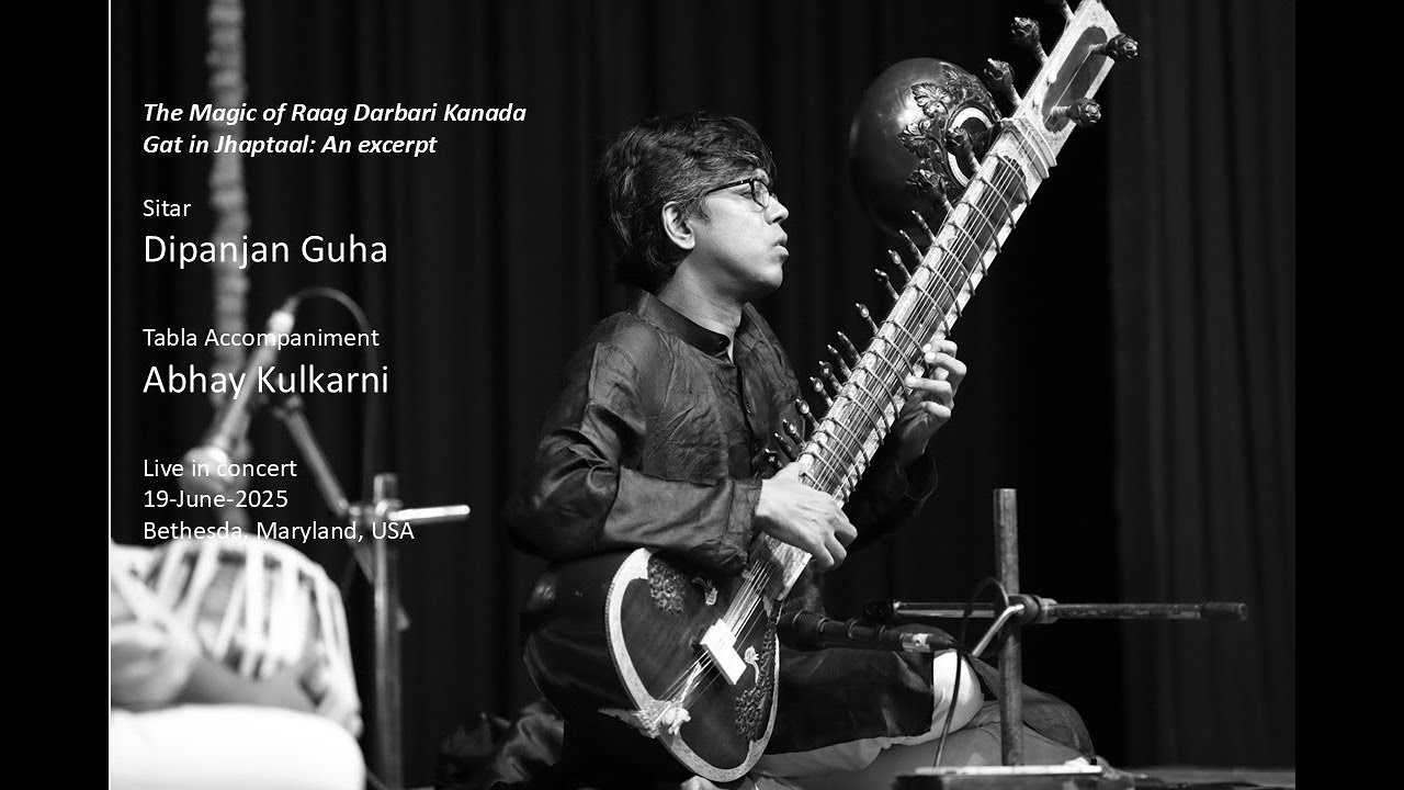 Sitar || Dipanjan Guha || Raag Darbari || Vilambit Jhaptaal