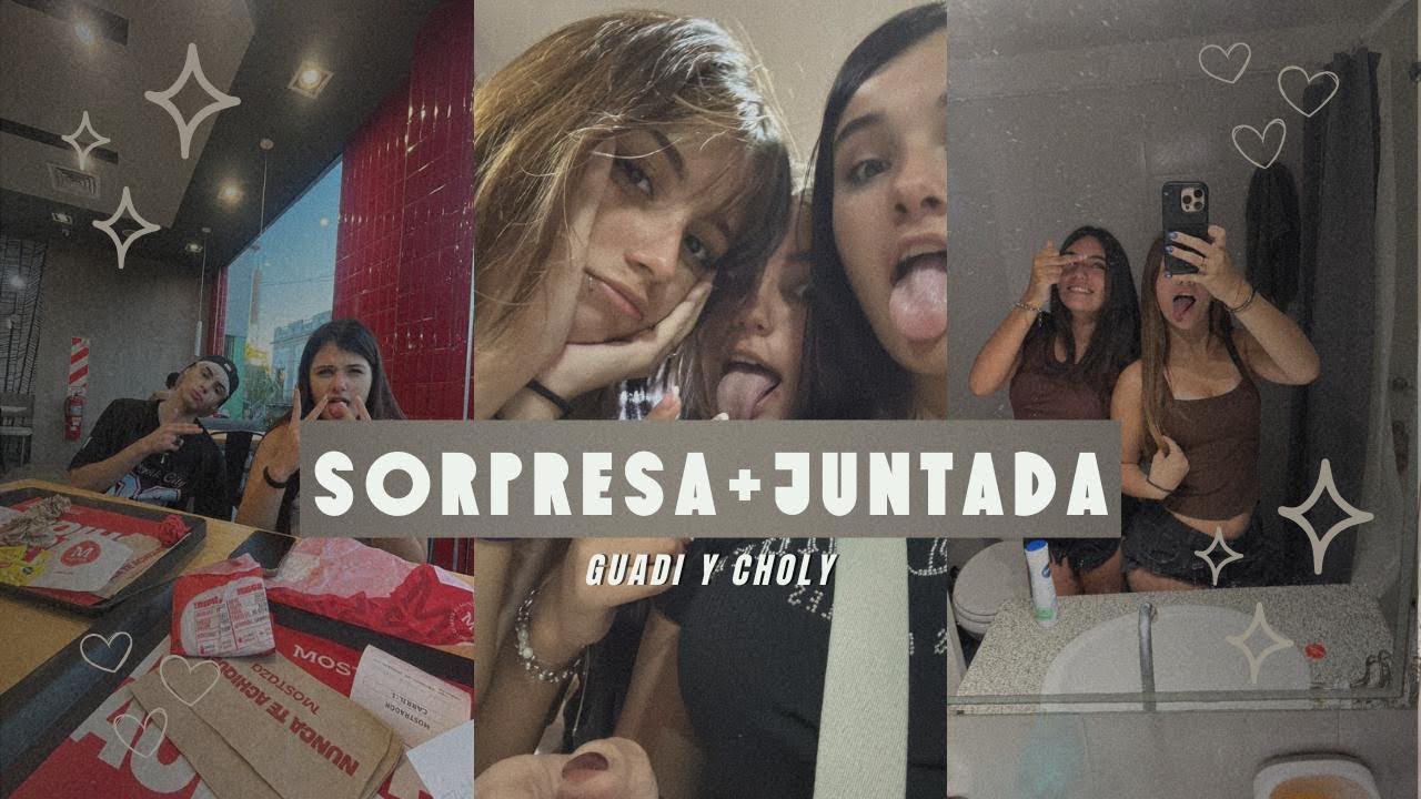 SORPRESA PARA CHOLY + JUNTADA CON AMIGOS 🥳🥰🫰| VLOG
