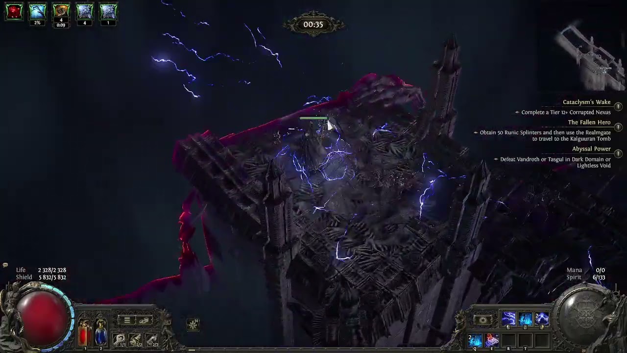Path of exlie 2 0.4.0. t3 breach Blood mage showcase