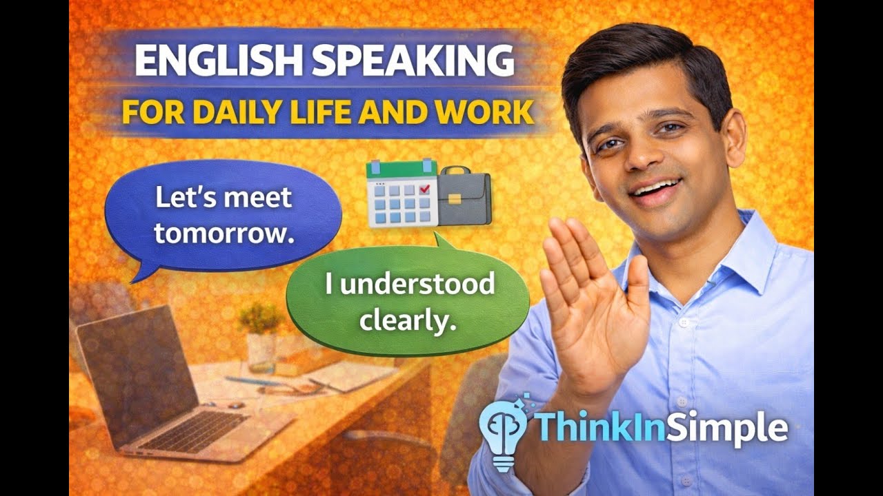 Speak English Like a Pro | 9️⃣ English Speaking for Daily Life and Work
