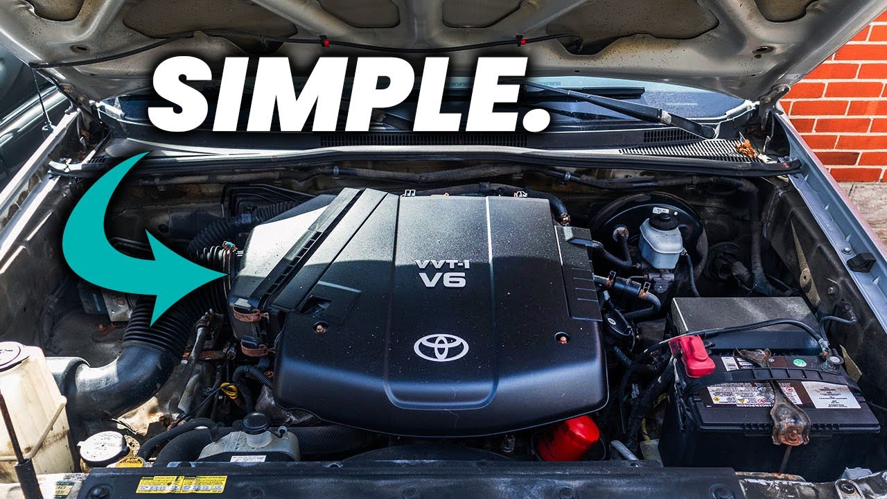 How To Change The Oil In A 2nd Gen Tacoma In 10 MINS