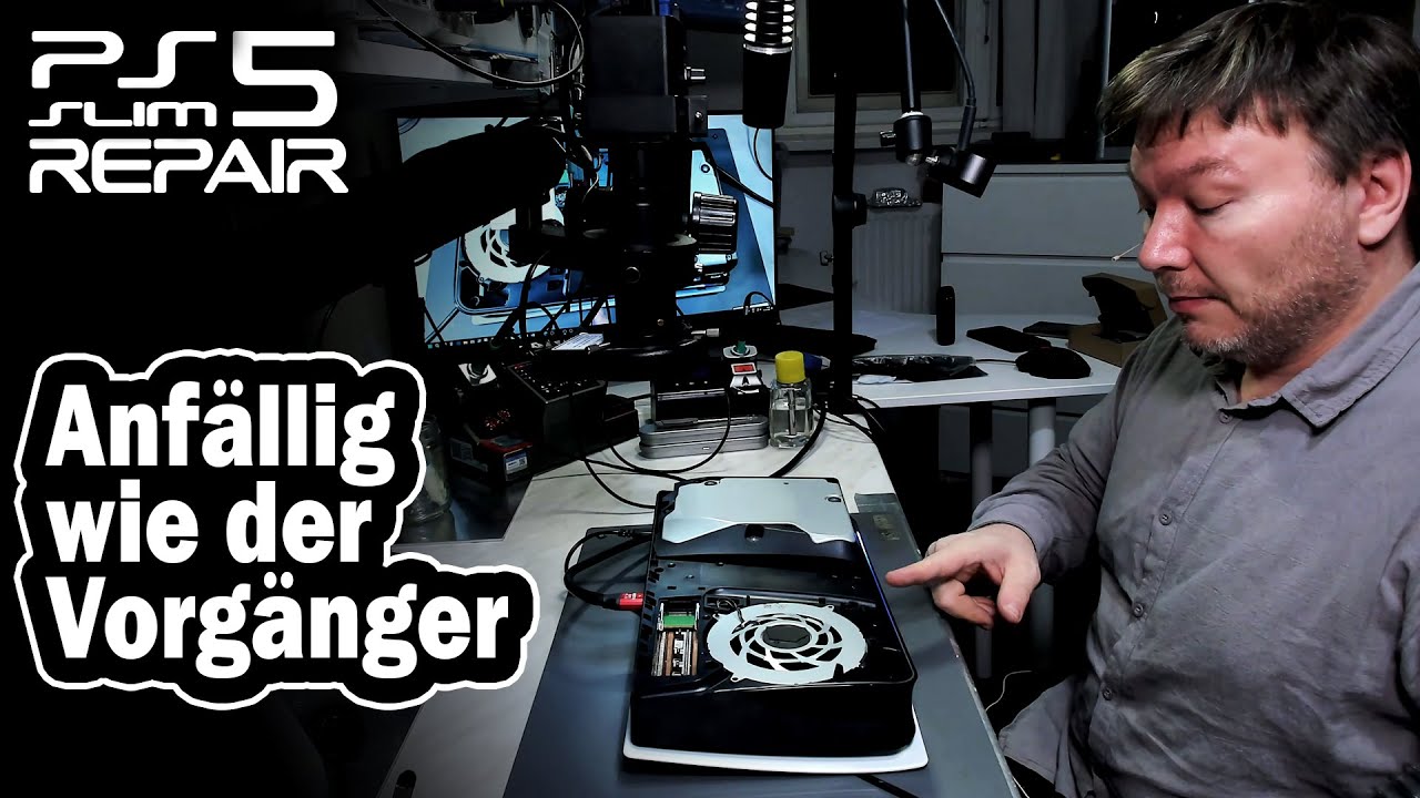 PS5 Slim Repair | Der gleiche Schmarrn wie bei dem Vorgänger | PCB Solder Berlin
