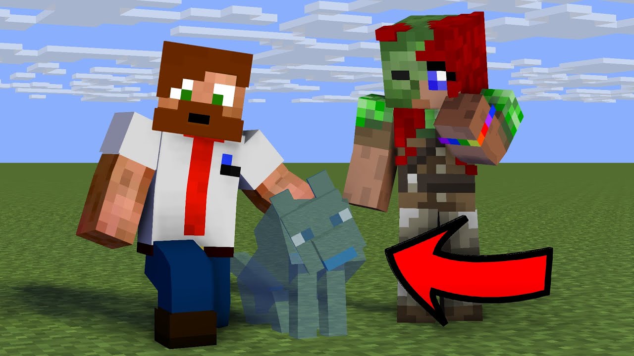 Vår egna spökhund i Minecraft (KIMMYPOWER & UFOSXM)