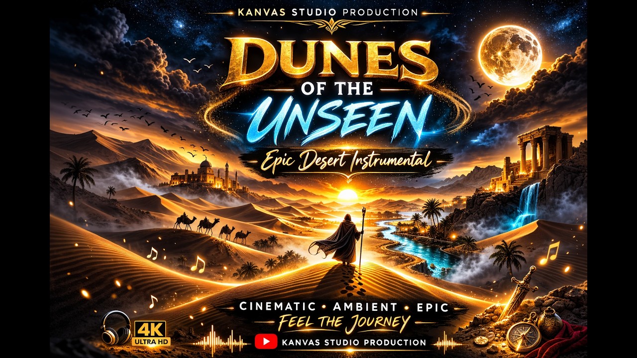 Epic Desert Instrumental Music 2026 | Dunes of the Unseen 01 | Kanvas Studio Production