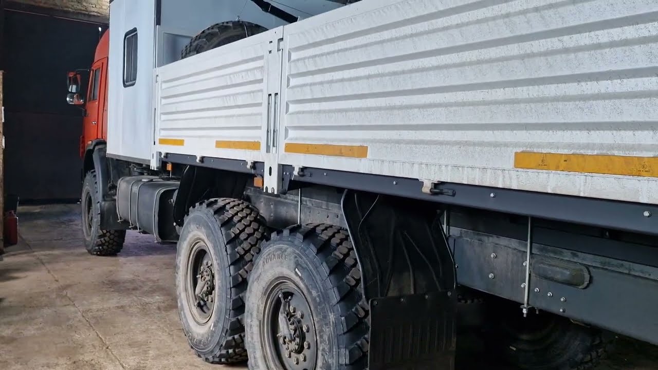 ПРОЕКТ В МАГАДАН - КАМАЗ 43118 БОРТОВАЯ ПОЛУВАХТА ПОД ЗАКАЗ