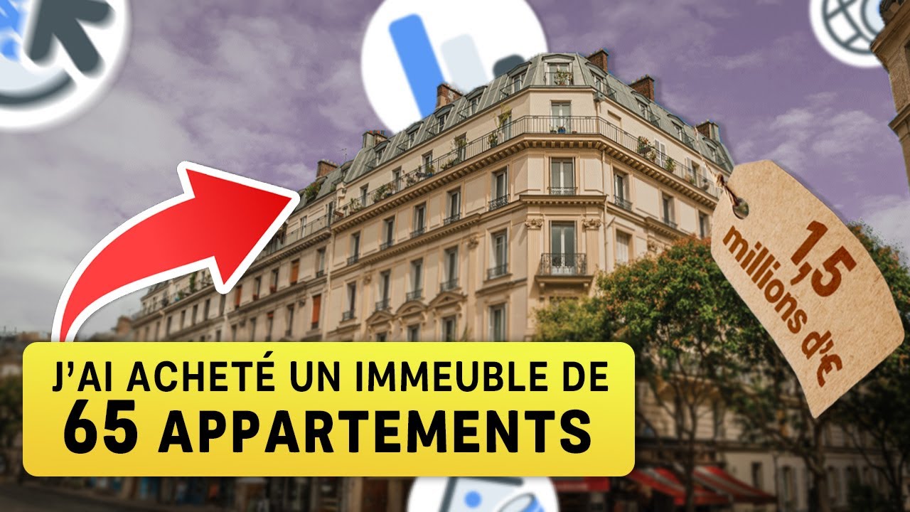 J'ai acheté un IMMEUBLE de 65 appartements: voici mon retour... Financement, Fiscalité, Bénéfices…