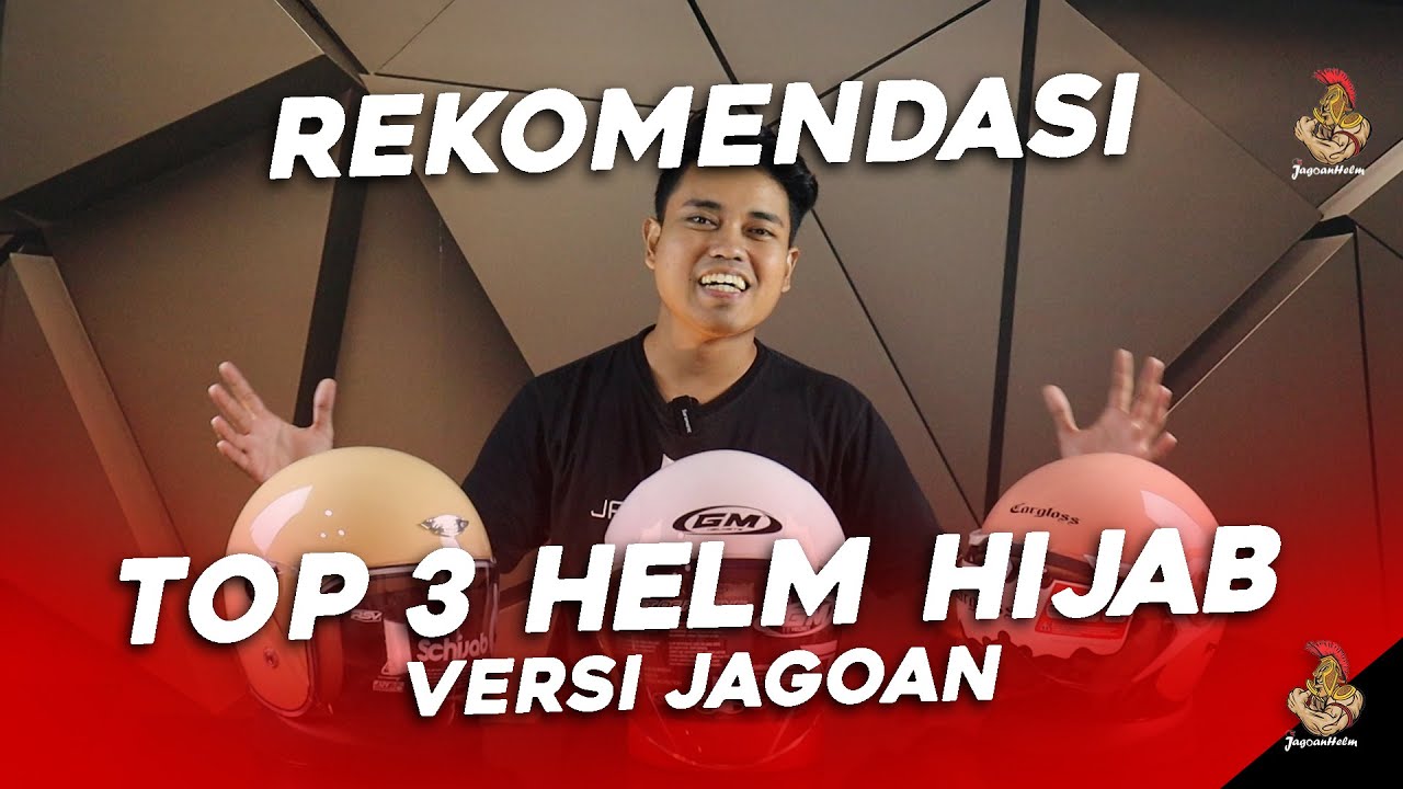 TOP 3 REKOMENDASI HELM HIJAB 2025 VERSI JAGOAN‼️| Jagoan Helm