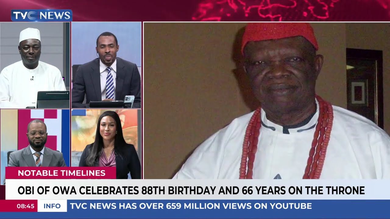 Notable Timelines: Obi Of Owa Celebrates Birthday, 66 Years On Throne
