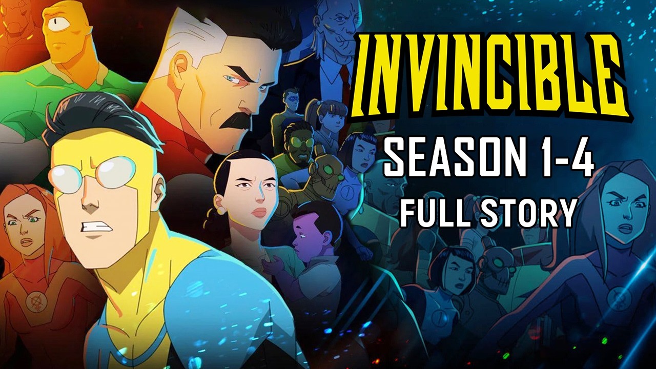 INVINCIBLE  Full Story in 50 Minutes | Season (1-4) Complete Recap