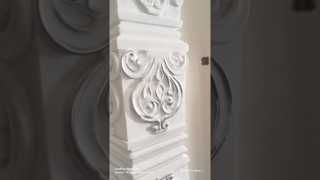 corian mandir finishing touch..