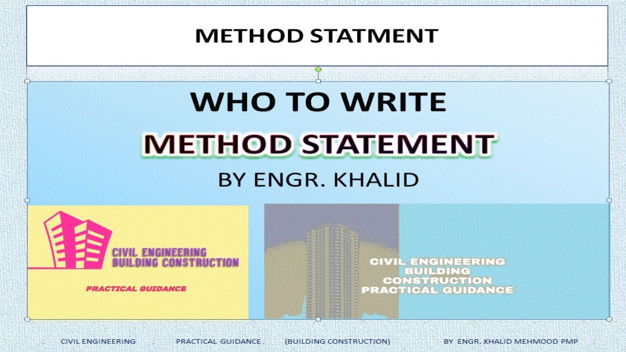 Method Statement