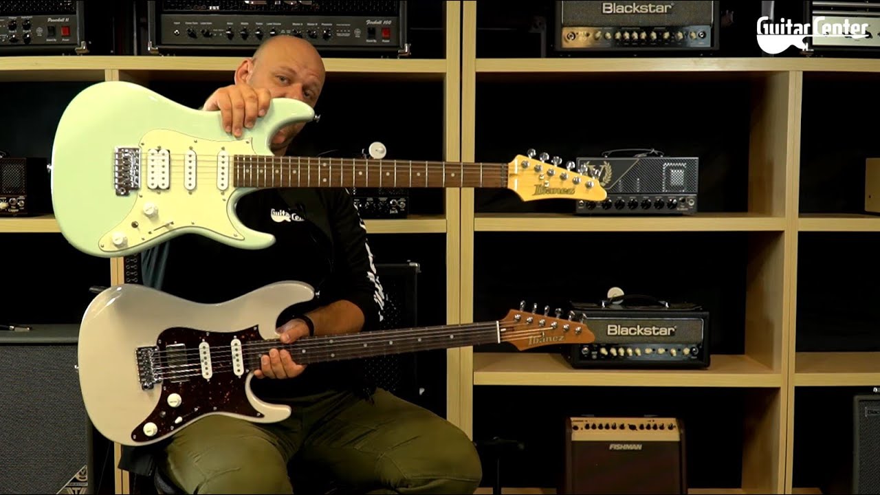 Krótko i na temat - Ibanez AZ Prestige vs budżetowy Ibanez AZES | Guitar Center PL