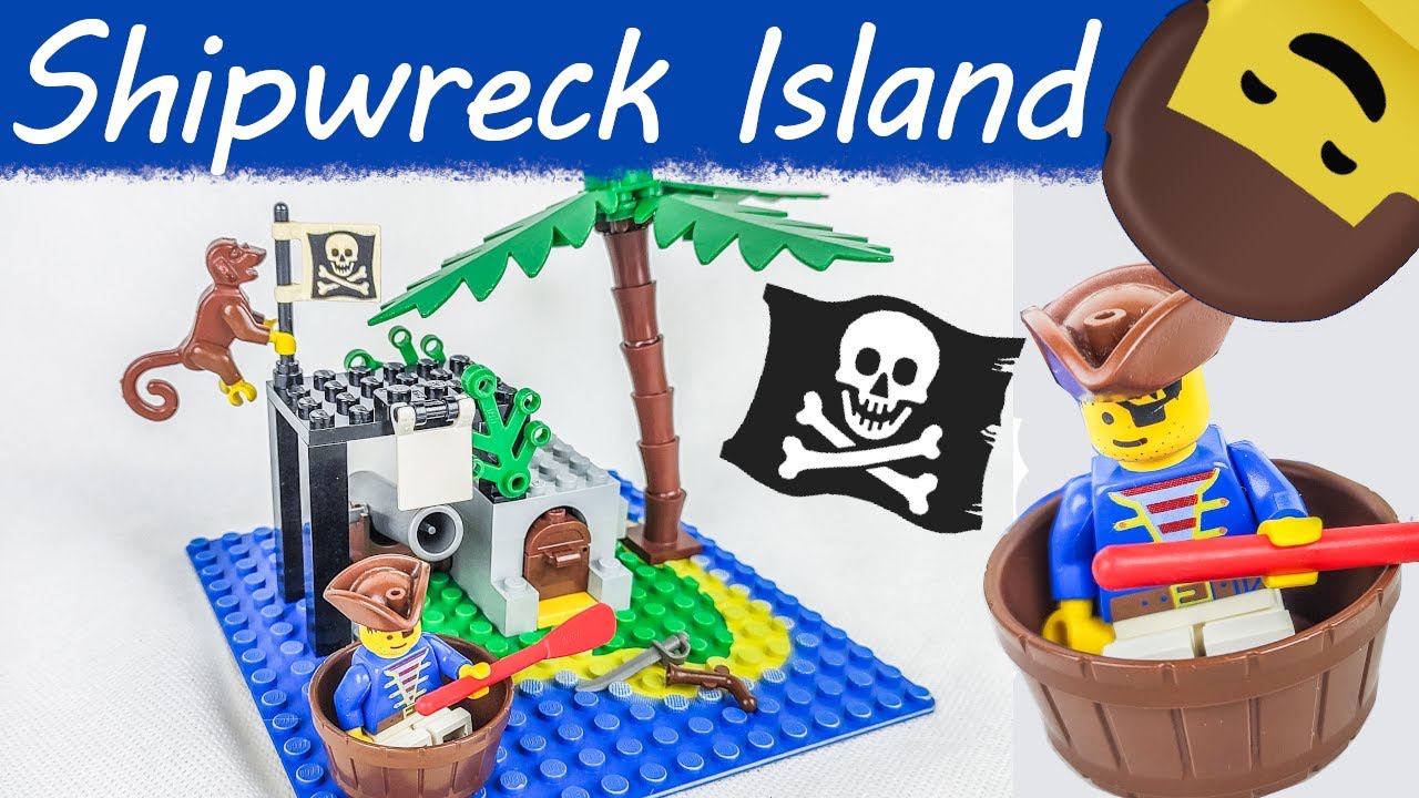 LEGO PIRATES 6260 Shipwreck Island / Recenzja setu z 1989 roku / KBL