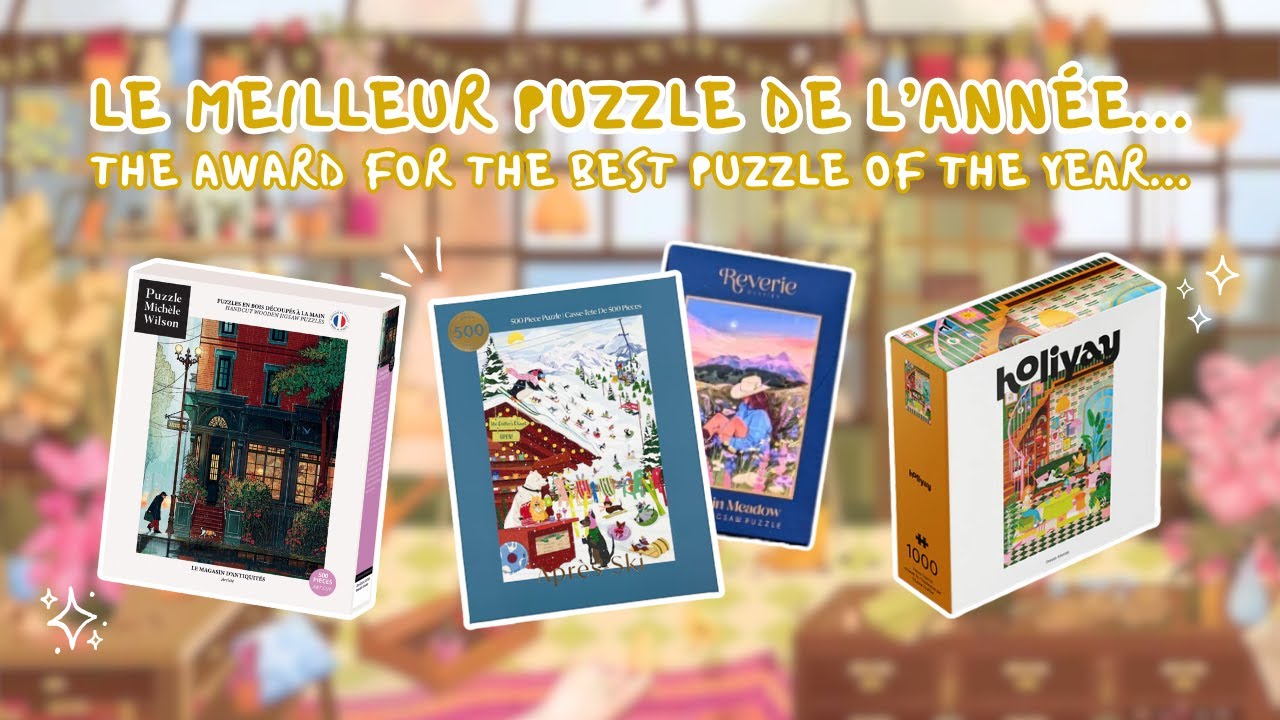 PUZZLE AWARDS 🏆 la cérémonie des meilleurs puzzles mon année 2026