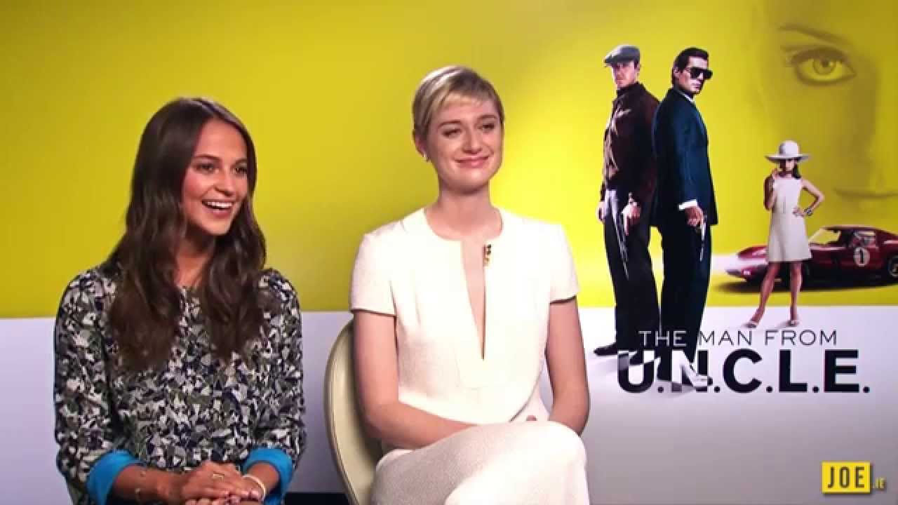 JOE meets Alicia Vikander & Elizabeth Debicki, stars of The Man From U.N.C.L.E.