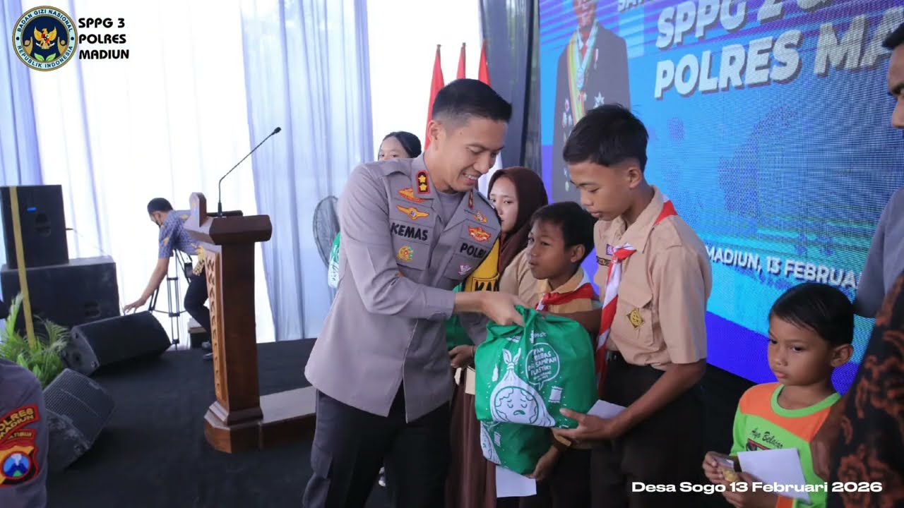 Peresmian Dapur SPPG 2 & 3 POLRES MADIUN 