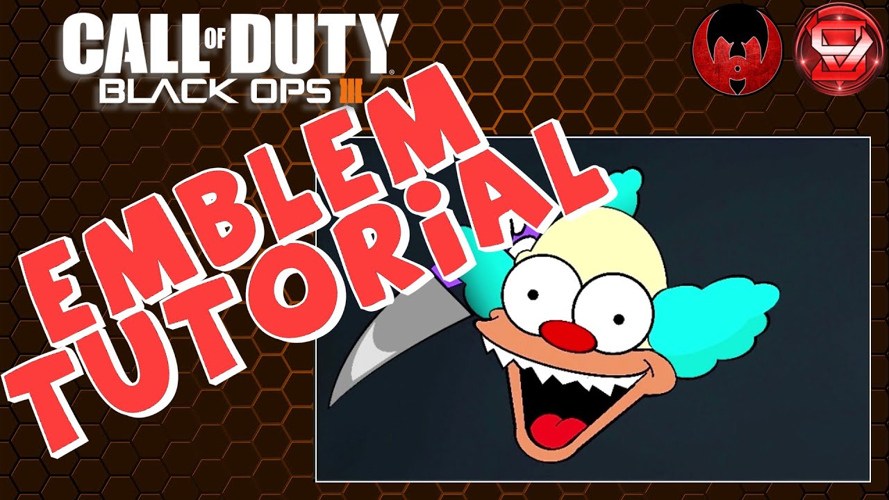 Krusty the Clown - Killer Doll - #TheClownCollection - Black Ops 3 Emblem Tutorial