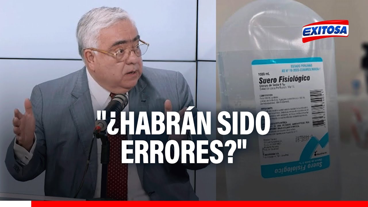 🔴🔵 Abogado de Medifarma pide a Fiscalía identificar a responsables en suero defectuoso