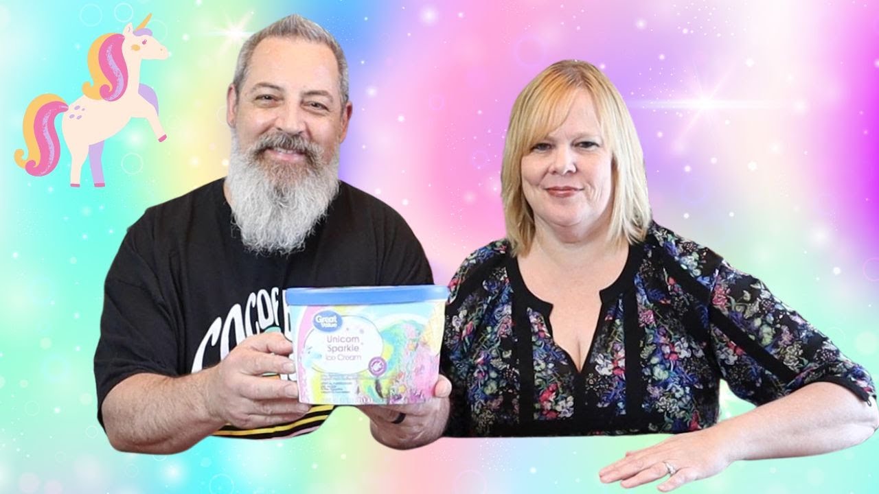 WALMART UNICORN SPARKLE ICE CREAM REVIEW