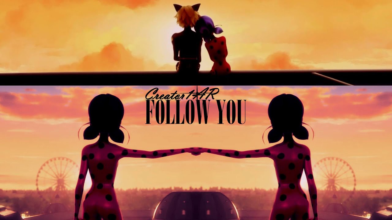 Follow You (Imagine Dragons)+русская версия кавер MIRACULOUS LADYBUG FULL AMVS♫