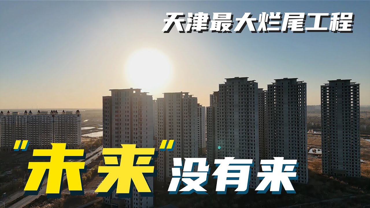 天津最大爛尾工程：大量豪宅空置，規模堪比縣城，北京投資客在此買房血虧，上千棟別墅廢棄閒置十幾年，入住周邊90平「豪宅」僅需60元。