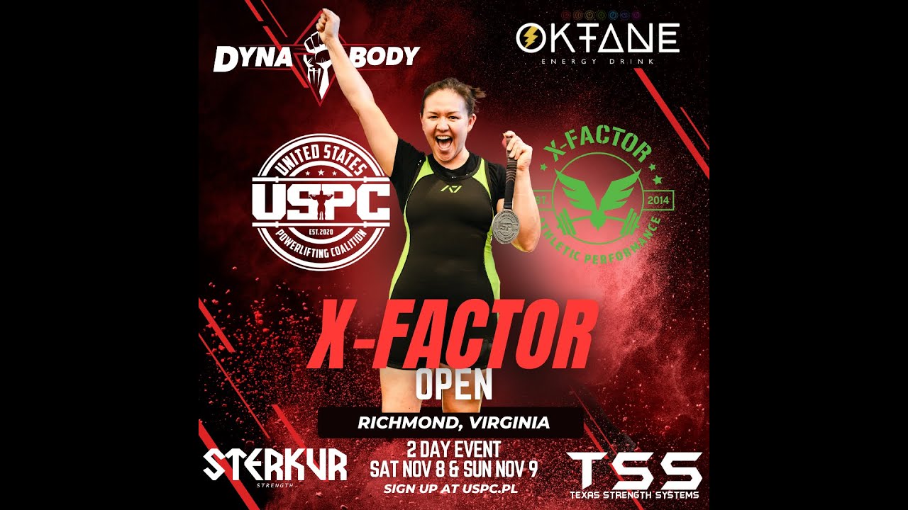 USPC X-Factor Day 1 82.5kg and Under
