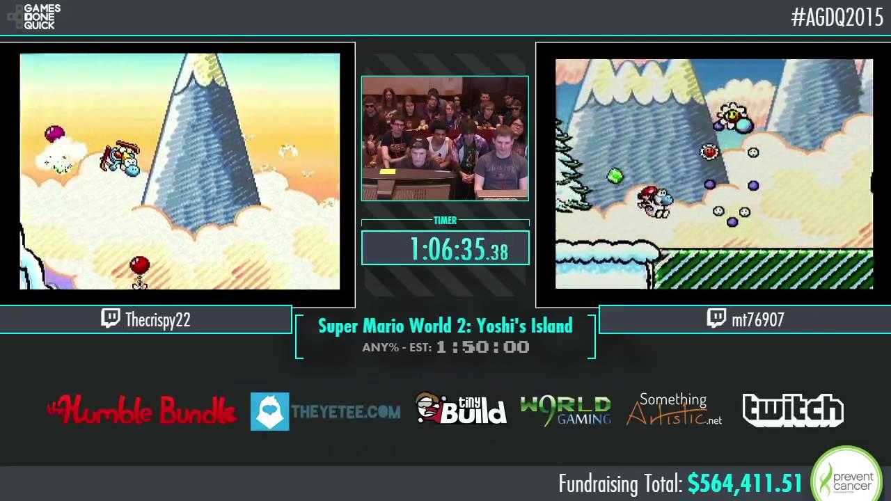 Awesome Games Done Quick 2015 - Part 133 - Yoshi's Island by Thecrispy22 and mt76907