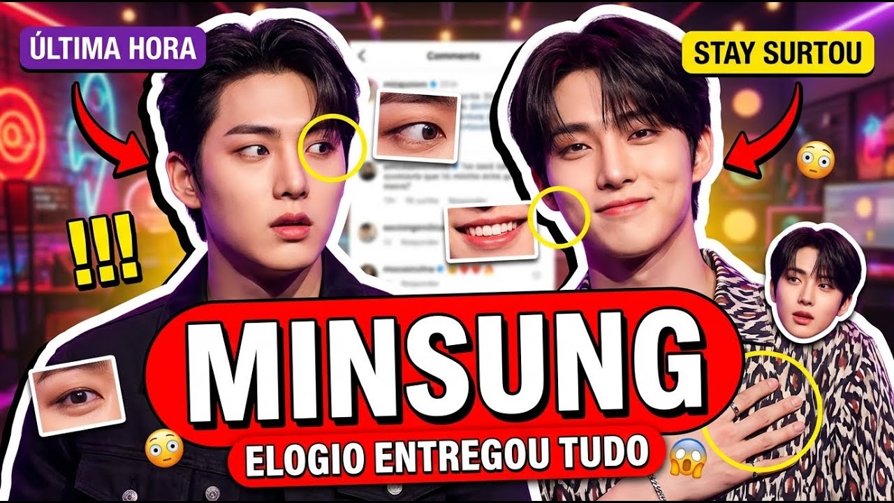 MINSUNG: o elogio que entregou TUDO 😳 Minho travou e o fandom surtou (análise)