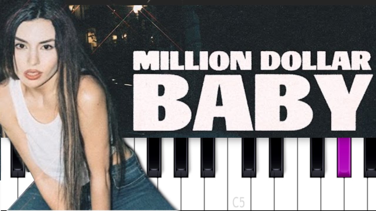 Ava Max - Million Dollar Baby (Piano Tutorial)