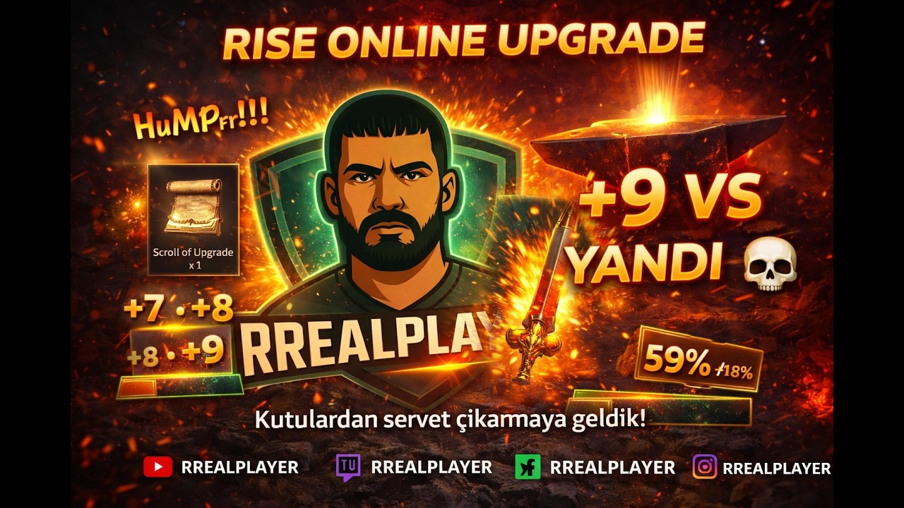 RISE ONLİNE GALİA +7 RAZU STAFF UPGRADE