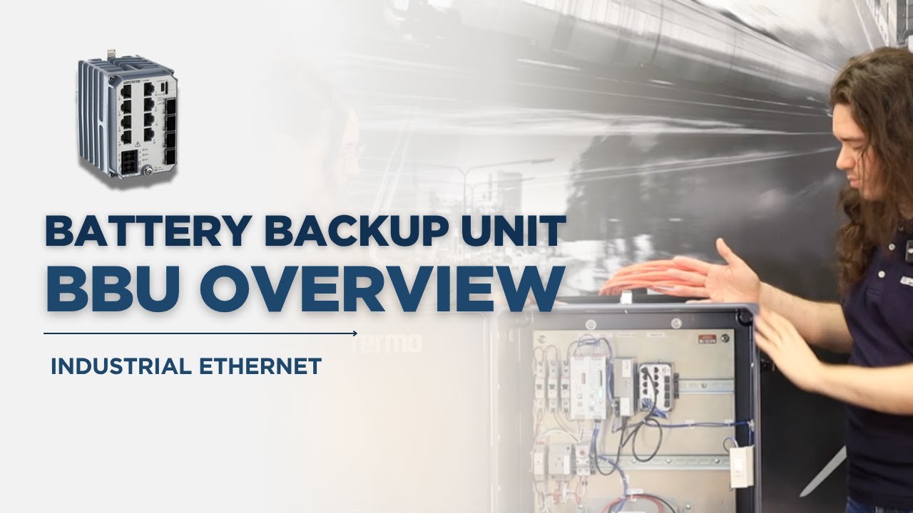 Westermo's Battery Backup Unit (BBU) for