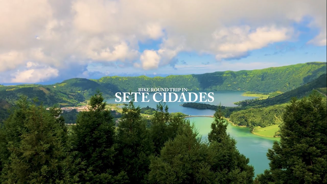 AZORES Experience - Sete Cidades Bike Trip [4K] [HDR]