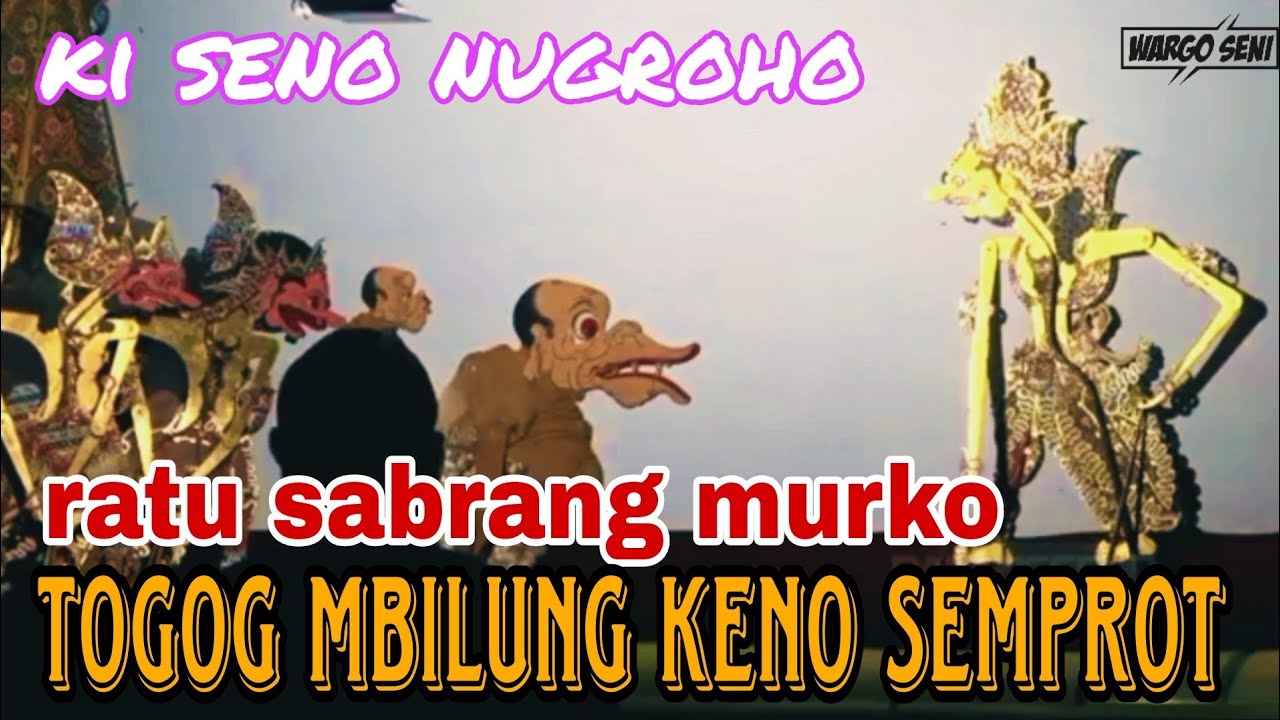 MURKO GORO GORO TOGOG MBILUNG || wayang kulit ki seno nugroho @wargoseni