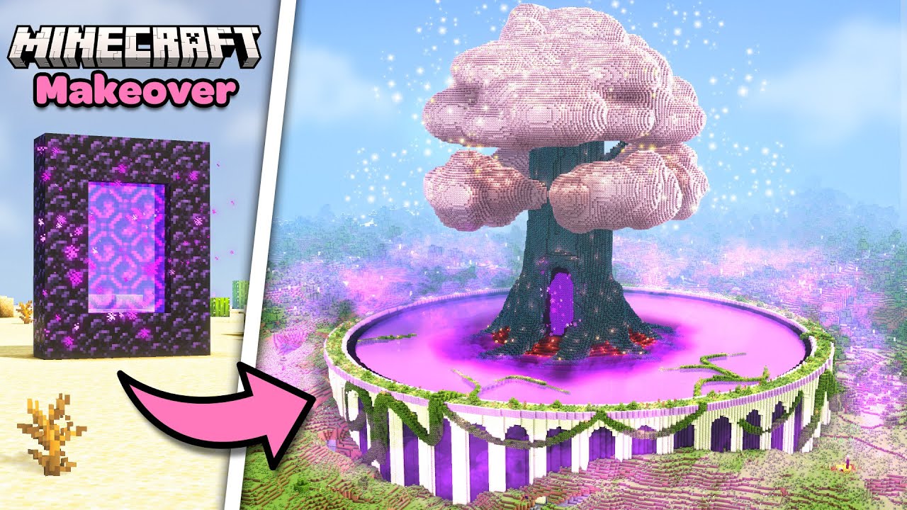 I Transformed Every Portal in a Minecraft Makeover