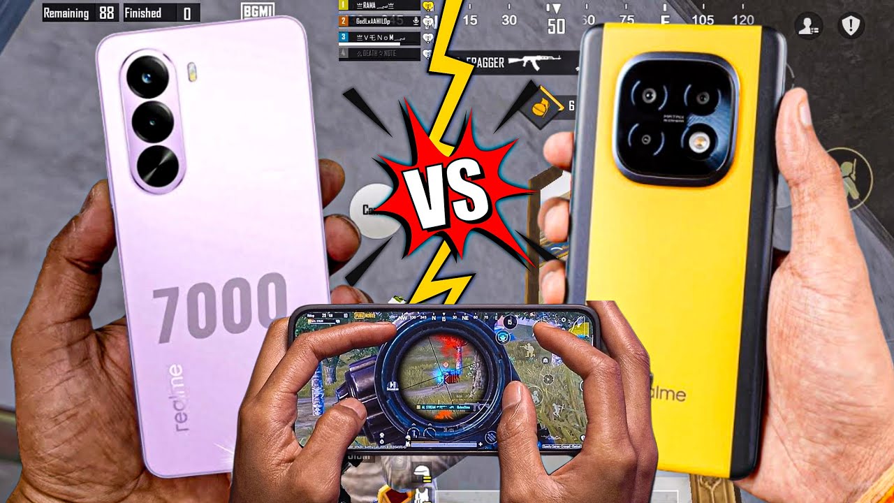 Realme Narzo 70 Turbo vs Realme P4x Gaming Review 2025 | BGMI FPS Test, Heating Best Phone Under 15K