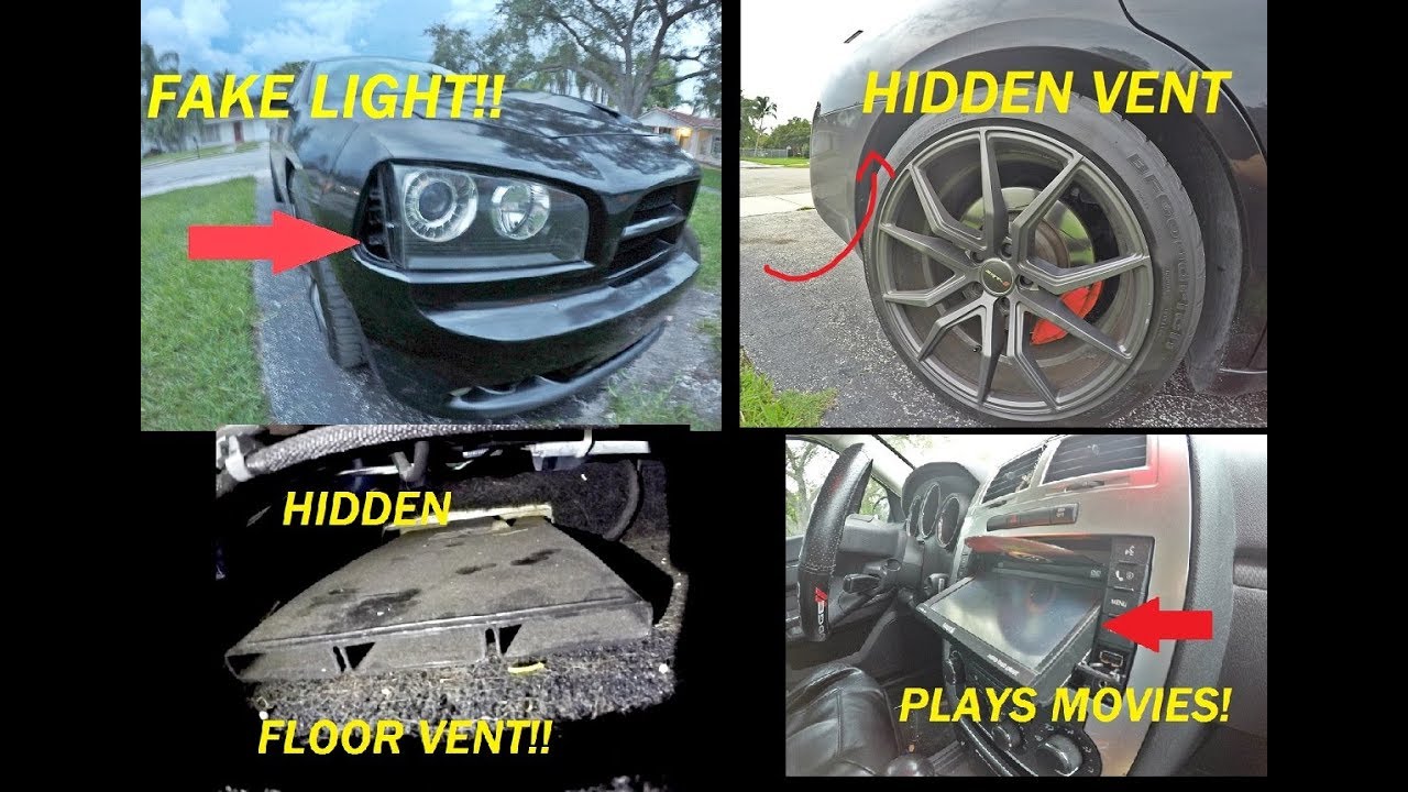 Dodge Charger SRT8 Hidden Secrets Part 1!!!