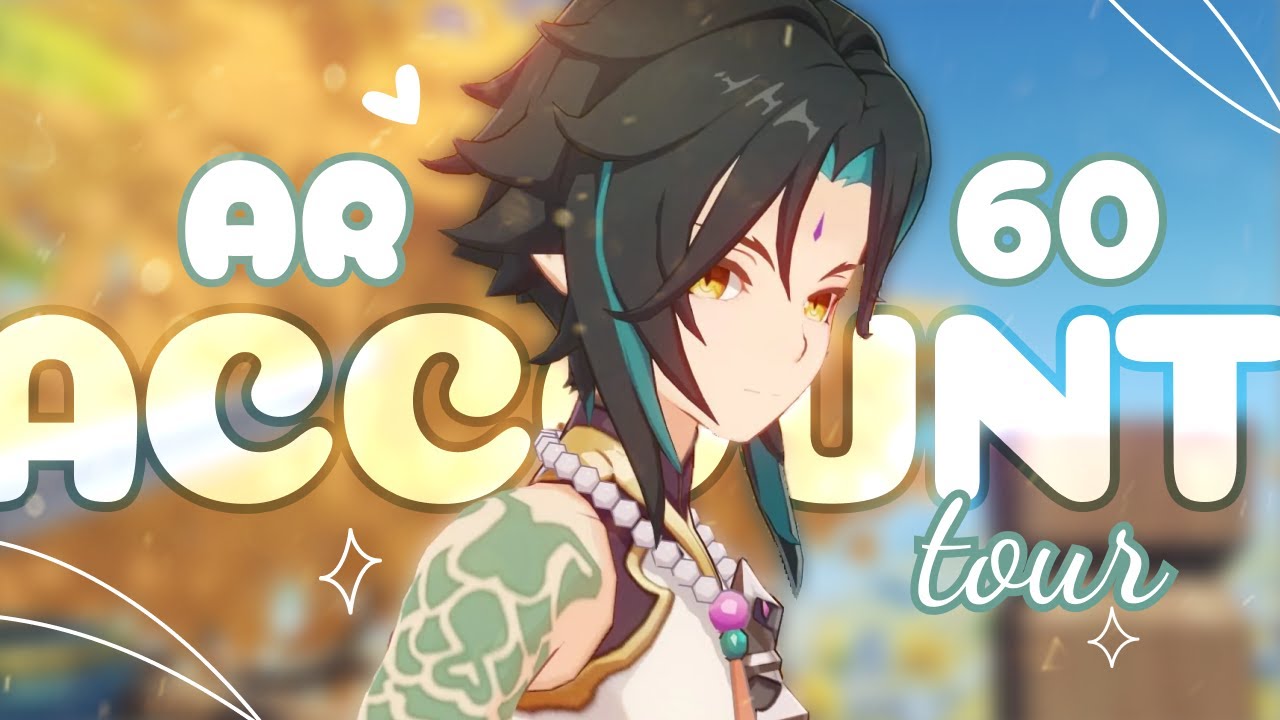 My AR 60 account tour  ➺「 A glimpse into my Genshin impact world! 」 ⋅ ˚