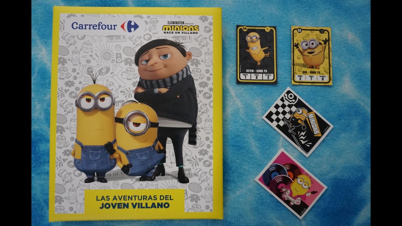 ENSEÑANDO COLECCION COMPLETA PROMOCION MINIONS DE CARREFOUR SEPTIEMBRE 2021