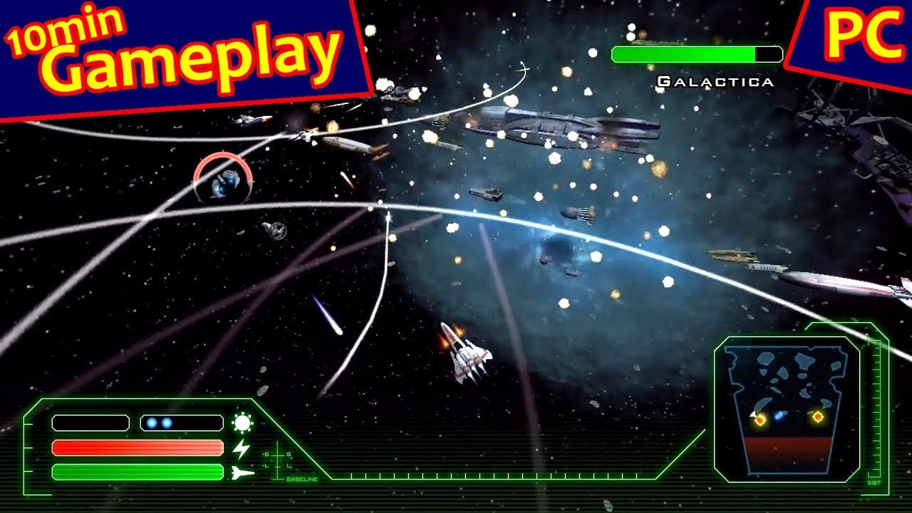 Battlestar Galactica ... (PC) [2007] Gameplay