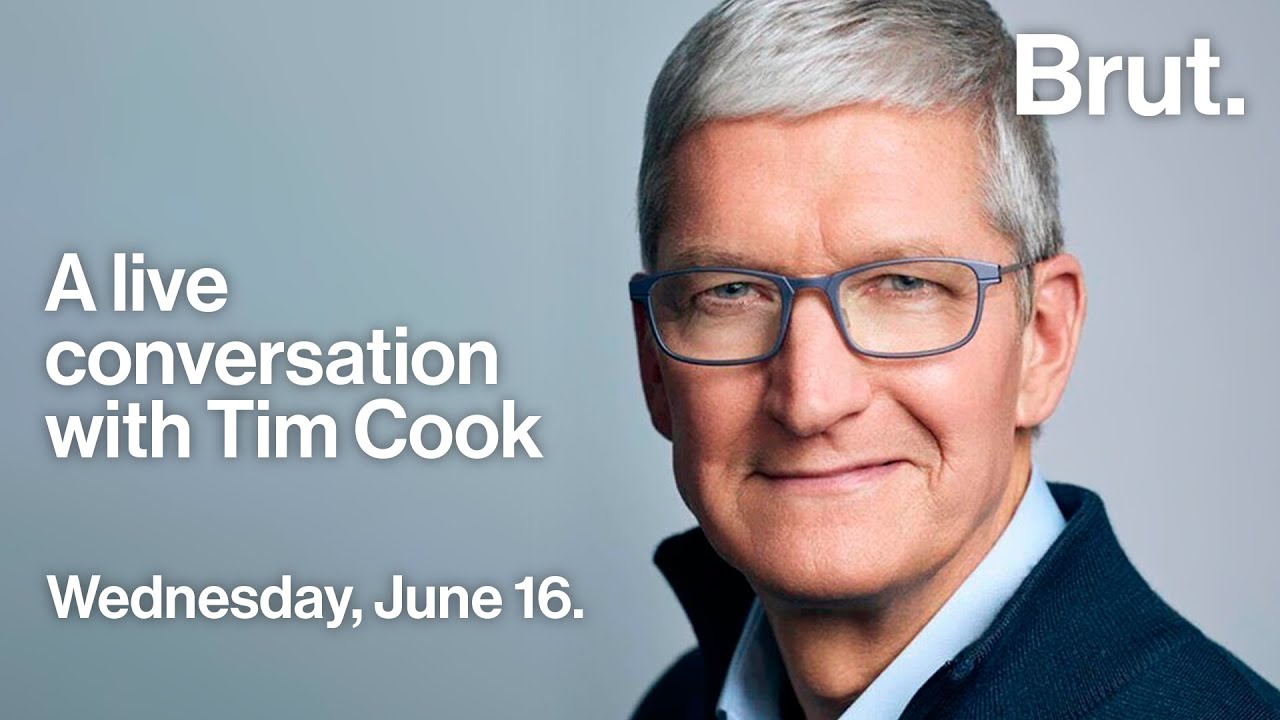 A live conversation with Tim Cook #VivaTech