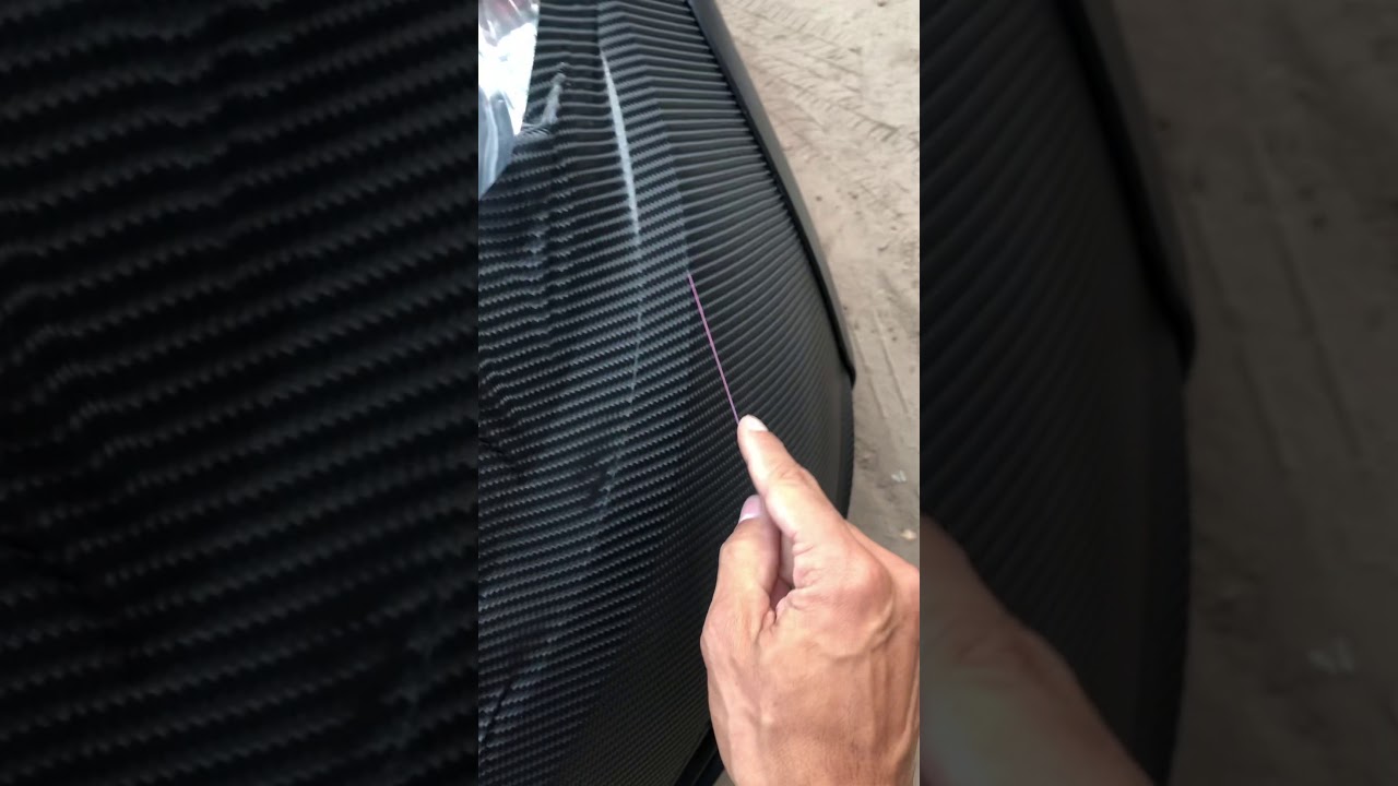 Cinta de corte 3M‼️ Ploteo de paragolpes en carbono 4D✔️