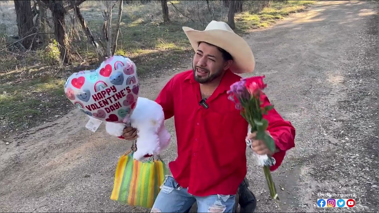 Yo y mis compas ensallando para el 14 de febrero