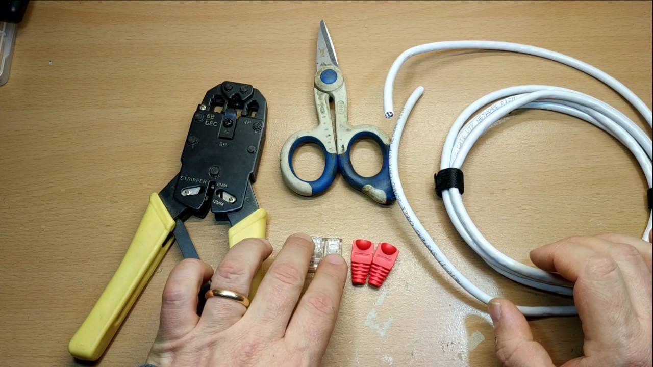 Come Cablare un cavo RJ45 per la nostra rete di casa al nostro Router e apparecchiature varie RJ45